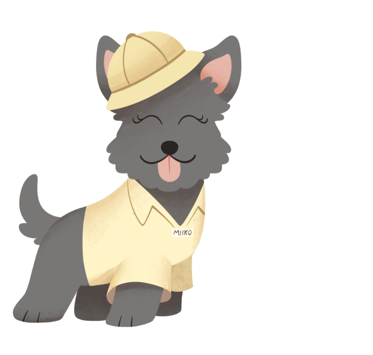 pngtree cartoon dog in scout outfit png image 19362796 (1)